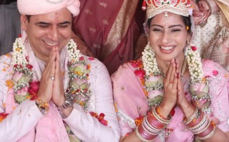 From Longtime Partners to Newlyweds: Sandeep Baswana and Ashlesha Sawant Tie the Knot